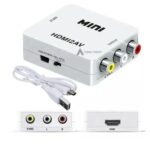 Convertidor Adaptador De Hdmi A Rca 1080p Hd Tv Roku Fire
