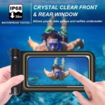 Forro Impermeable Flotante Pantalla Tactil y Correa Ajustable - Imagen 6
