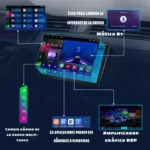 Pantalla 1 din 10 pulgadas 2x32 - Imagen 2