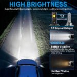 Bombillos LED F40 300W y 60.000 Lúmenes con Tubos de Cobre y Canbus (Par) - Imagen 2