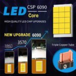 Bombillos LED F40 300W y 60.000 Lúmenes con Tubos de Cobre y Canbus (Par) - Imagen 4